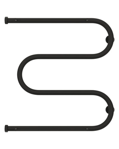 Полотенцесушитель водяной 600х600 темный титан муар Сунержа М-образный 2 полки 15-0008-6060