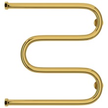 Полотенцесушитель водяной 500х500 золотой Сунержа М-образный 03-0007-5050