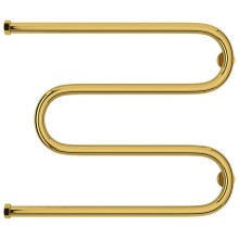 Полотенцесушитель водяной 500х650 золотой Сунержа М-образный 03-0007-5065