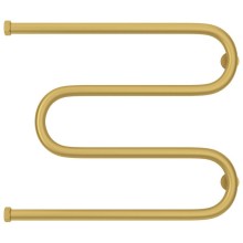 Полотенцесушитель водяной 500х650 золотой матовый Сунержа М-образный 032-0007-5065