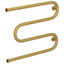 Полотенцесушитель водяной 500х650 золотой матовый Сунержа М-образный 032-0007-5065