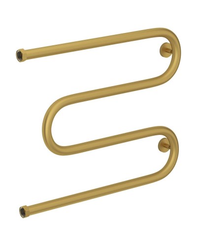 Полотенцесушитель водяной 500х650 золотой матовый Сунержа М-образный 032-0007-5065