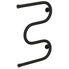 Полотенцесушитель водяной 600х400 темный титан муар Сунержа М-образный 15-0007-6040