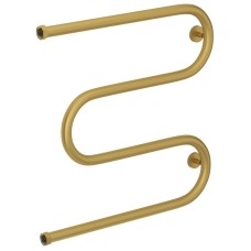 Полотенцесушитель водяной 600x600 золотой матовый Сунержа М-образный 032-0007-6060