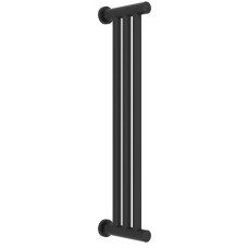 Полотенцесушитель водяной 600х195 темный титан муар Сунержа Хорда 15-0124-0600