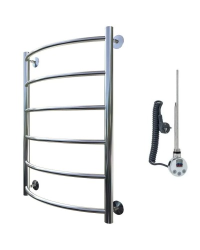 Электрический полотенцесушитель Тругор Приоритет 1 элТЭН 80x50 Хром