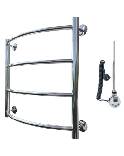 Электрический полотенцесушитель Тругор Приоритет 1 элТЭН 60x40 Хром