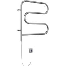 Электрический полотенцесушитель Terminus F-образный 600x600 4620768883897 поворотный Хром