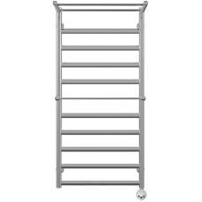 Электрический полотенцесушитель Terminus Хендрикс плюс П11 500x1086 4660059921259 с полкой Хром