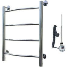 Электрический полотенцесушитель Тругор Лотос 1 элТЭН 60x50 Хром