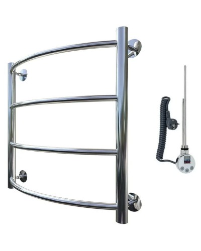 Электрический полотенцесушитель Тругор Приоритет 1 элТЭН 60x50 Хром