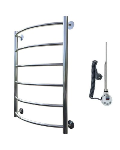 Электрический полотенцесушитель Тругор Приоритет 1 элТЭН 80x60 Хром