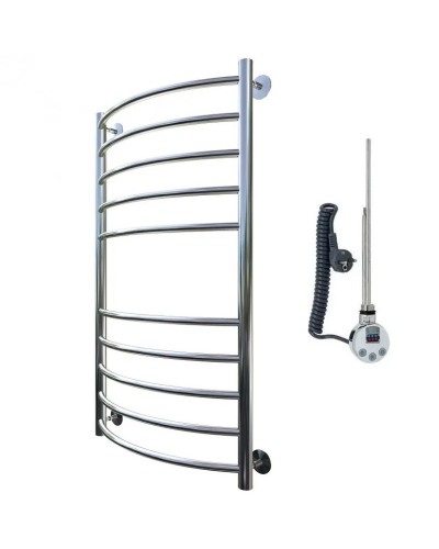 Электрический полотенцесушитель Тругор Приоритет 2 элТЭН 100x50 Хром