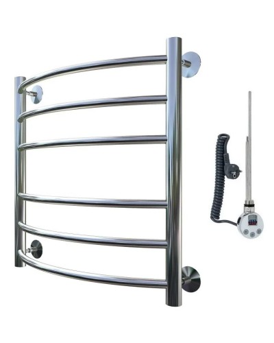 Электрический полотенцесушитель Тругор Приоритет 2 элТЭН 60x50 Хром