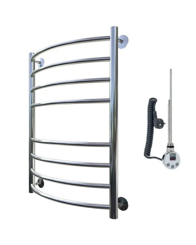 Электрический полотенцесушитель Тругор Приоритет 2 элТЭН 80x40 Хром