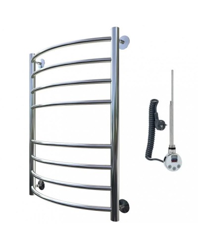 Электрический полотенцесушитель Тругор Приоритет 2 элТЭН 80x60 Хром
