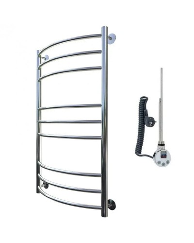 Электрический полотенцесушитель Тругор Приоритет 3 элТЭН 100x60 Хром