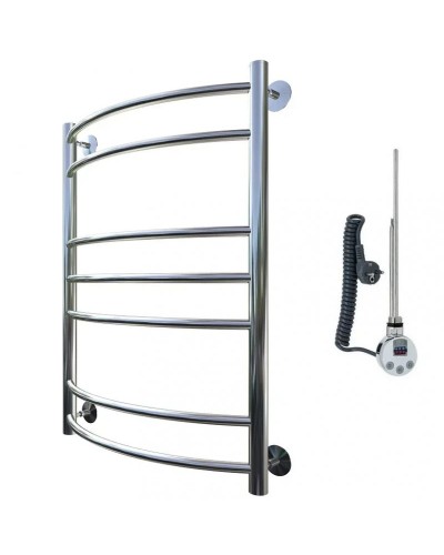 Электрический полотенцесушитель Тругор Приоритет 3 элТЭН 80x60 Хром
