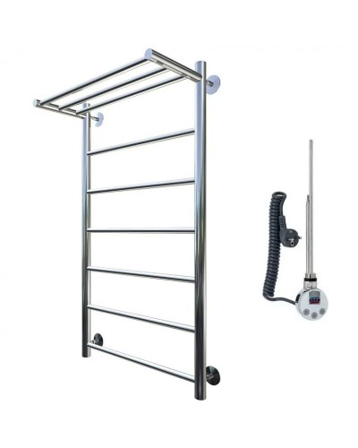 Электрический полотенцесушитель Тругор Аспект 1 элТЭН 100x50 с полкой Хром