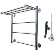 Электрический полотенцесушитель Тругор Аспект 1 элТЭН 60x40 с полкой Хром