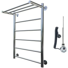 Электрический полотенцесушитель Тругор Аспект 1 элТЭН 80x40 с полкой Хром