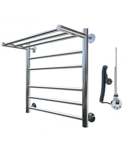 Электрический полотенцесушитель Тругор Аспект 2 элТЭН 60x40 с полкой Хром