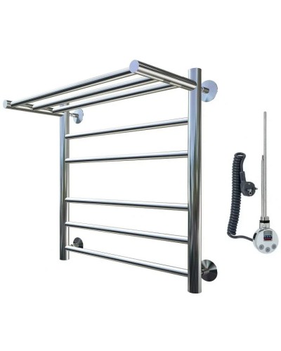 Электрический полотенцесушитель Тругор Аспект 2 элТЭН 60x50 с полкой Хром