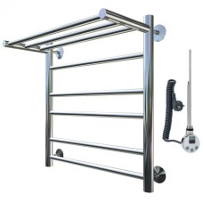 Электрический полотенцесушитель Тругор Аспект 3 элТЭН 60x50 с полкой Хром