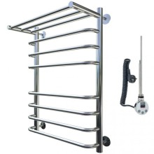 Электрический полотенцесушитель Тругор Идеал 2 элТЭН 80x40 с полкой Хром