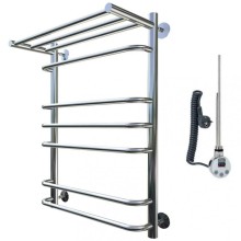 Электрический полотенцесушитель Тругор Идеал 3 элТЭН 80x40 с полкой Хром