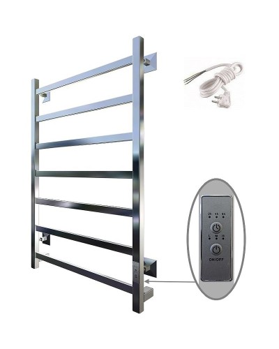 Электрический полотенцесушитель Тругор ПЭК 20 КВ 80x50 Хром