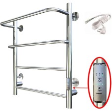 Электрический полотенцесушитель Тругор ПЭК 19 СП 60x40 Хром