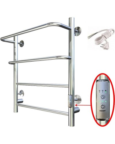 Электрический полотенцесушитель Тругор ПЭК 19 СП 60x40 Хром