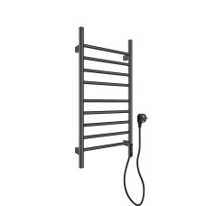 Полотенцесушитель электрический WONZON & WOGHAND, Темный графит (WW-AL409-GM)