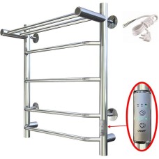 Электрический полотенцесушитель Тругор Браво Пэк СП 3 П 60x50 с полкой Хром