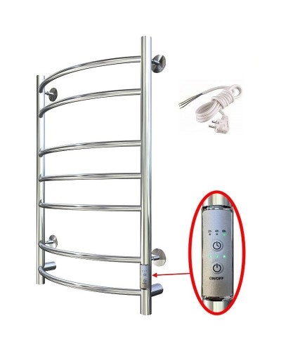 Электрический полотенцесушитель Тругор Приоритет Пэк СП 3 80x40 Хром