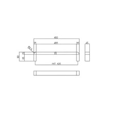 Электрический полотенцесушитель Margaroli Panorama 681CRT Хром