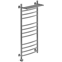 Электрический полотенцесушитель Ника Arc ЛД (Г2) ВП 100/40 с полкой Хром