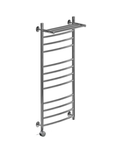 Электрический полотенцесушитель Ника Arc ЛД (Г2) ВП 100/40 с полкой Хром