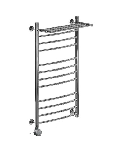 Электрический полотенцесушитель Ника Arc ЛД (Г2) ВП 100/60 с полкой Хром