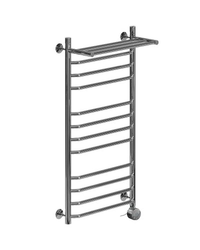 Электрический полотенцесушитель Ника Trapezium ЛТ (Г2) ВП 100/60 с полкой Хром