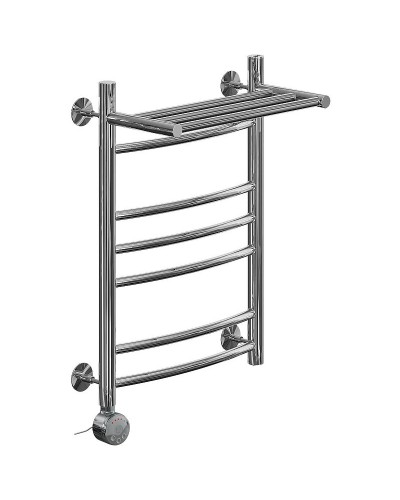 Электрический полотенцесушитель Ника Arc ЛД (Г2) ВП 60/40 с полкой Хром