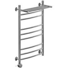 Электрический полотенцесушитель Ника Arc ЛД (Г2) ВП 80/40 с полкой Хром