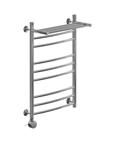 Электрический полотенцесушитель Ника Arc ЛД (Г2) ВП 80/50 с полкой Хром