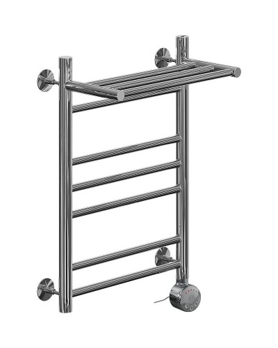 Электрический полотенцесушитель Ника Classic ЛП (Г2) ВП 60/40 с полкой Хром