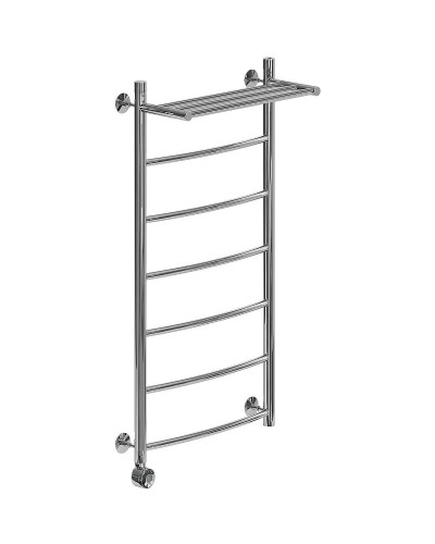 Электрический полотенцесушитель Ника Arc ЛД ВП 100/40 с полкой Хром