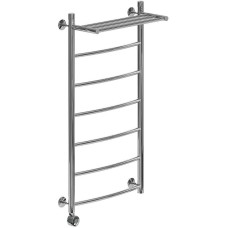 Электрический полотенцесушитель Ника Arc ЛД ВП 100/50 с полкой Хром