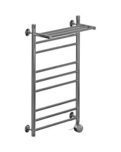 Электрический полотенцесушитель Ника Classic ЛП (Г2) ВП 80/40 с полкой Хром