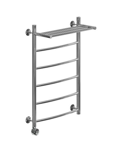 Электрический полотенцесушитель Ника Arc ЛД ВП 80/30 с полкой Хром