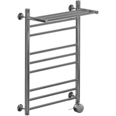 Электрический полотенцесушитель Ника Classic ЛП (Г2) ВП 80/60 с полкой Хром